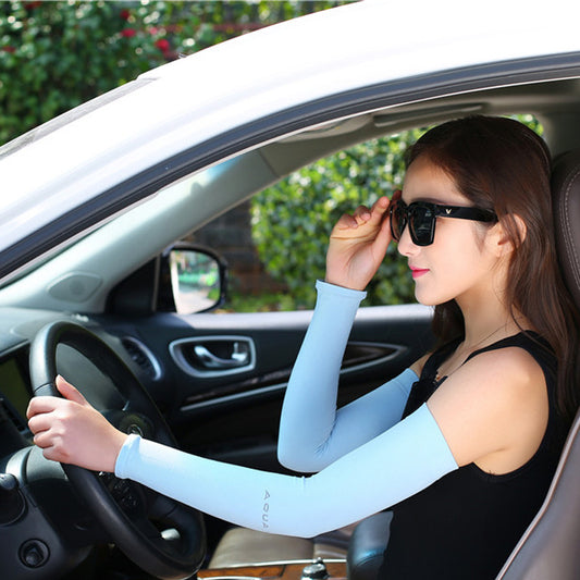 Arm Sleeves Ice Silk Fake Sleeve Gloves Thin Section